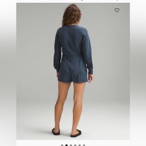 NWT Lululemon Ribbed Softstreme Long-Sleeve Romper,size 4